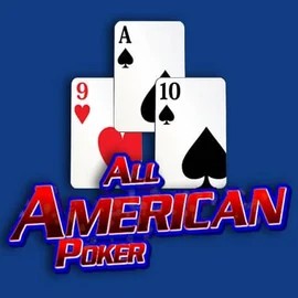 All American Poker by RTG (Reel Time Gaming), showcased at baxter-bets.com – game logo
