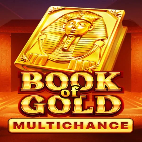 Book of Gold Multichance logo – Slots by Playson at Baxterbet Casino