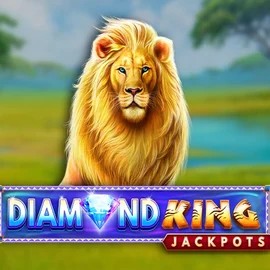 Play the Diamond King Jackpots slot by SpinPlay Games on Baxterbet Casino