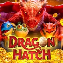 Dragon Hatch logo by PG Soft at Baxterbet Casino
