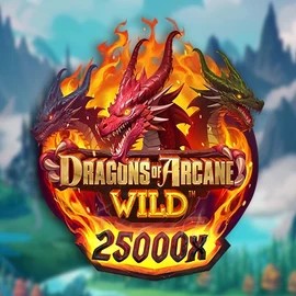 Dragons of Arcane Wild by Foxium, showcased at baxter-bets.com – game logo
