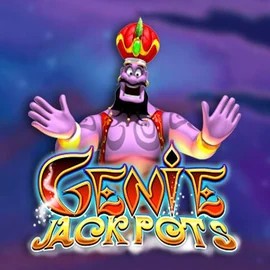 Genie Jackpots logo – Jackpots by Blueprint Gaming at Baxterbet Casino