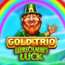 Gold Trio Leprechaun's Luck by Playtech, showcased at baxter-bets.com – game logo