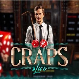 Live Craps slot visual from Evolution available on baxter-bets.com