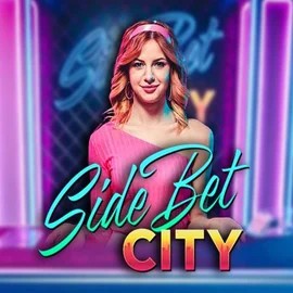 Side Bet City by Evolution, showcased at baxter-bets.com – game logo
