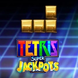 Tetris Super Jackpots online game logo by WMS on baxter-bets.com